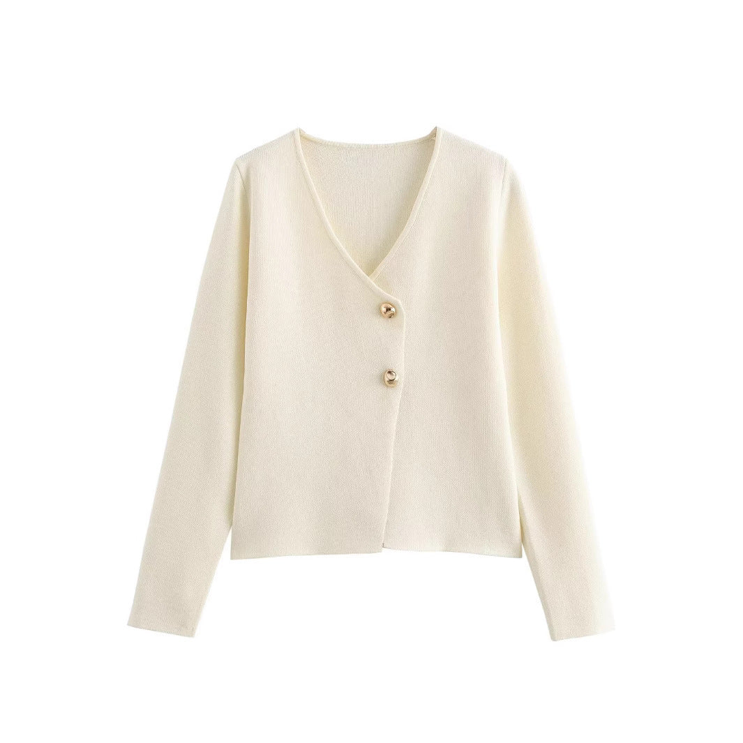 Sherry - Enge, figurbetonte Damen-Strickjacke