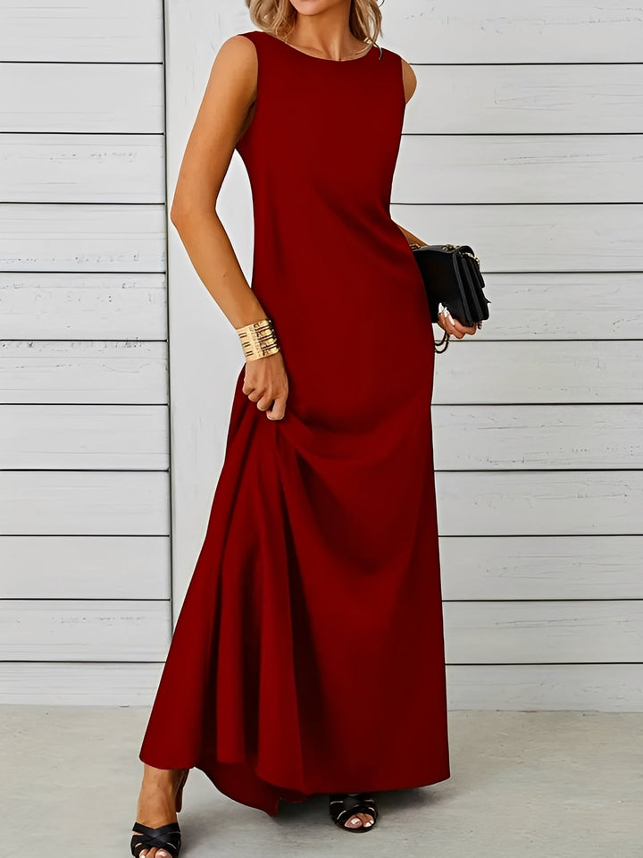 Saranna - Elegantes langes Damenkleid