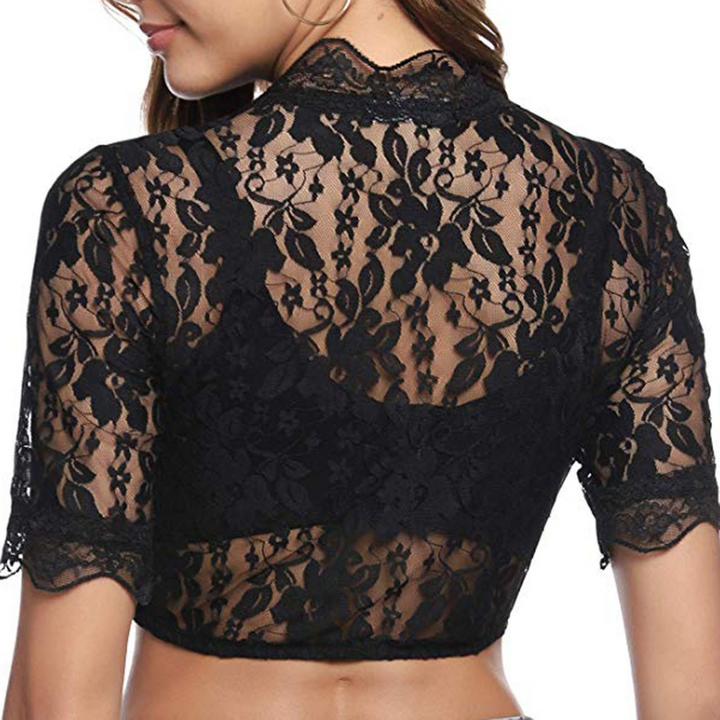 Roxanna - Elegante Oktoberfest-Bluse mit Spitze für Damen