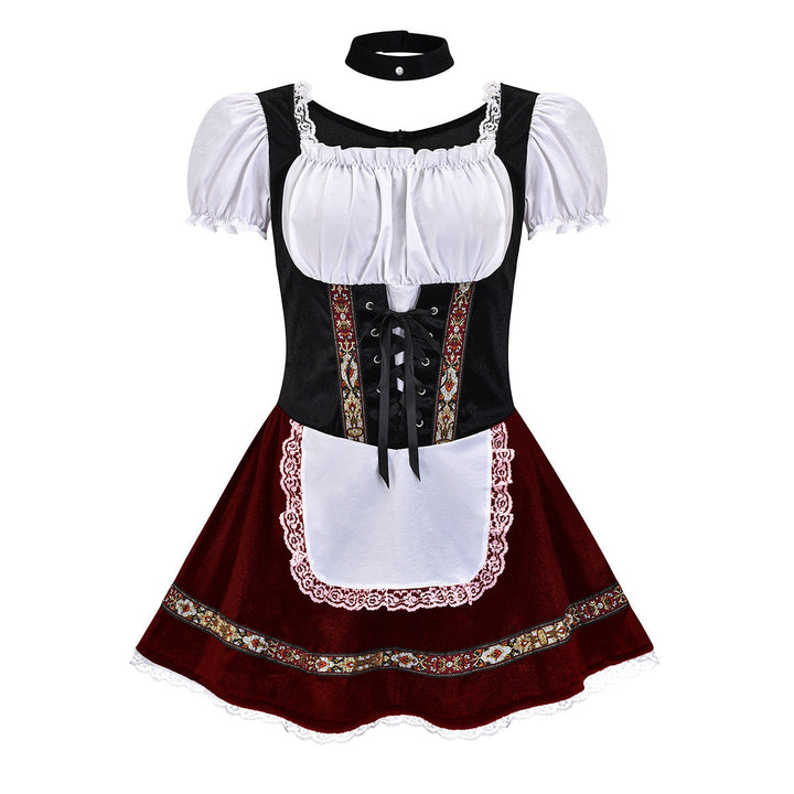 Delphia - Modernes kurzes Dirndl für Frauen zum Oktoberfest