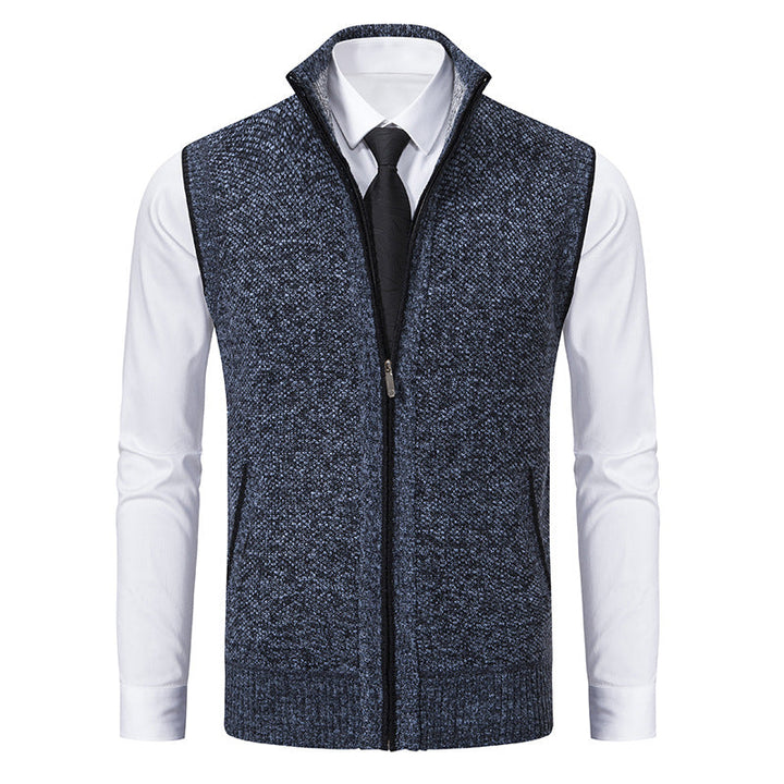 Damion - Bequemer Mantel aus Fleece-Strick für Herren