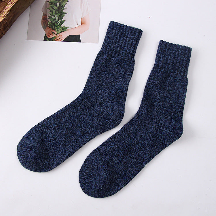 Jason - Warme Winter-Frottee-Wollsocken für Männer