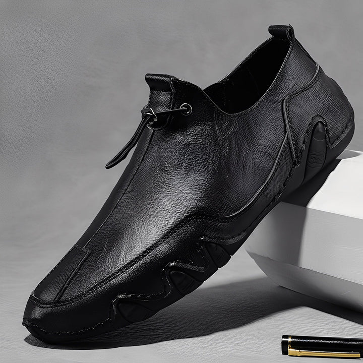 Everard - Stilvolle, bequeme Leder-Slipper für Herren