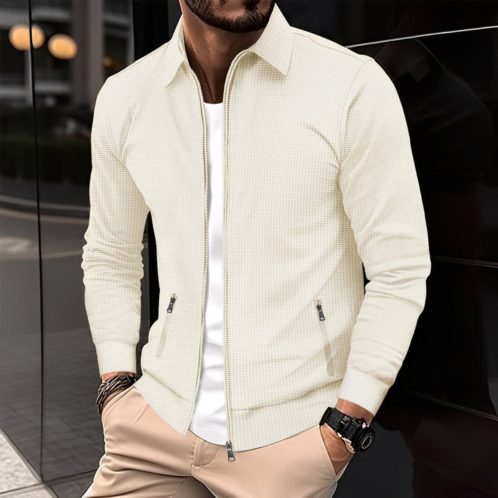 Anthony - Moderne Herrenjacke mit Reißverschlusstaschen
