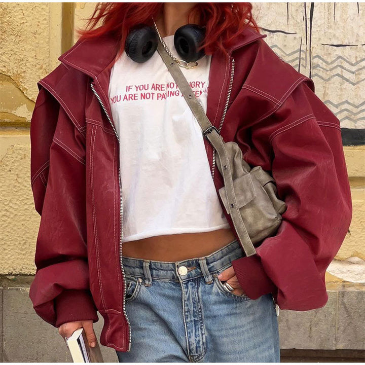 Jaidyn - Breite Bomberjacke für Frauen