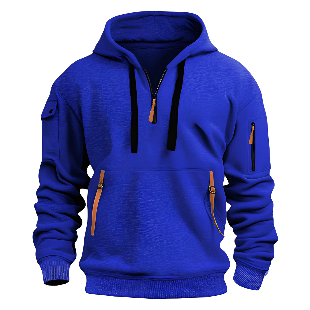 Burton - Herren-Hoodie mit halbem Reißverschluss