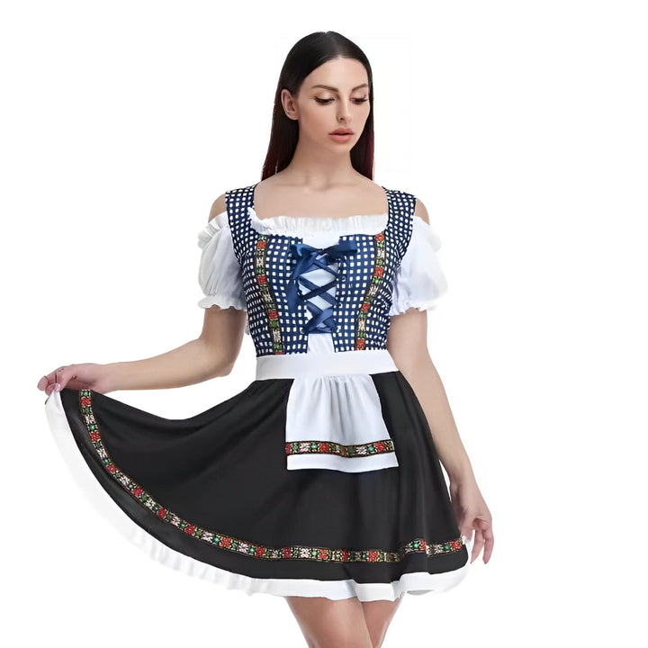 Michele - Schickes kariertes Dirndl für Damen fürs Oktoberfest