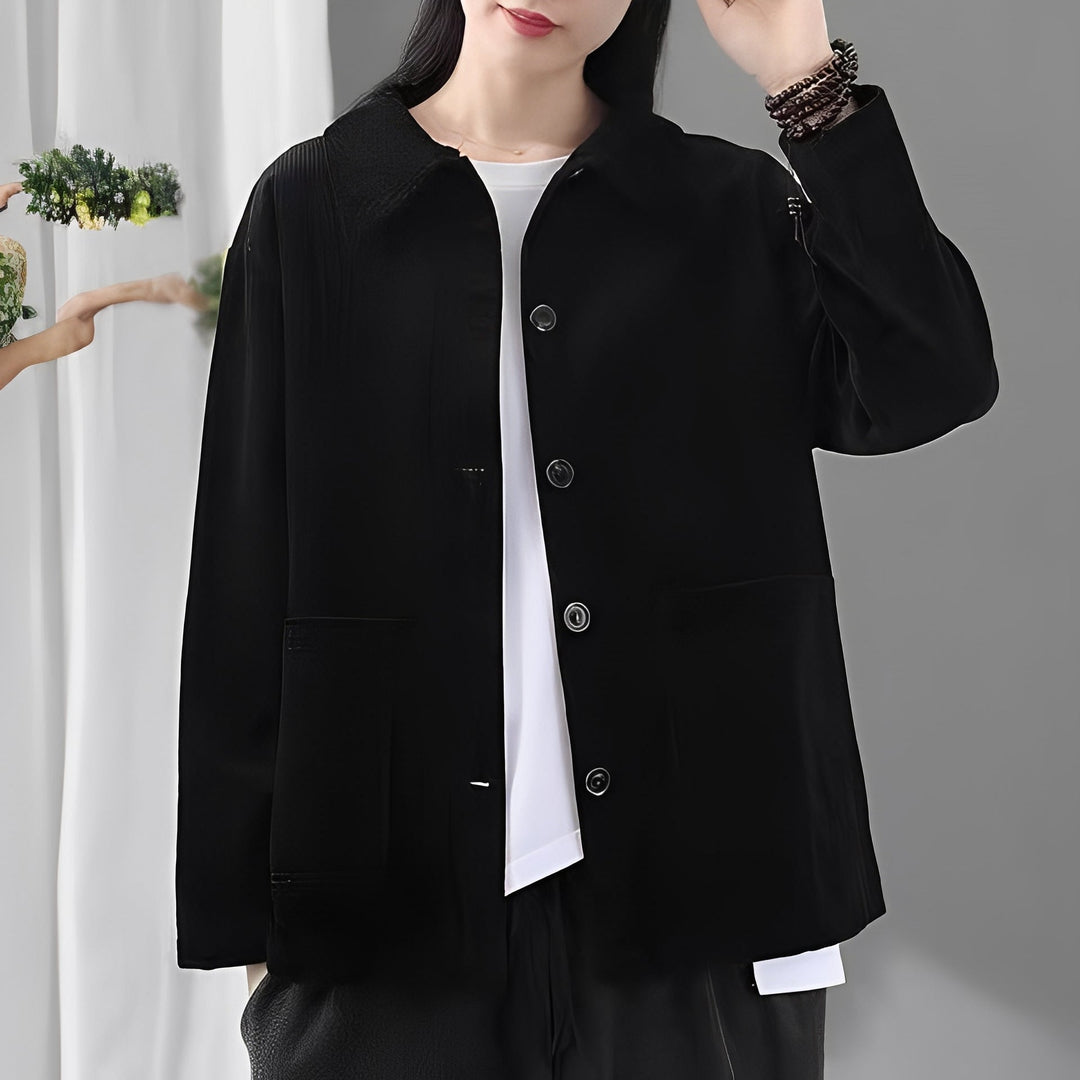 Chloe - Gemütliche Cordjacke mit Taschen für Damen