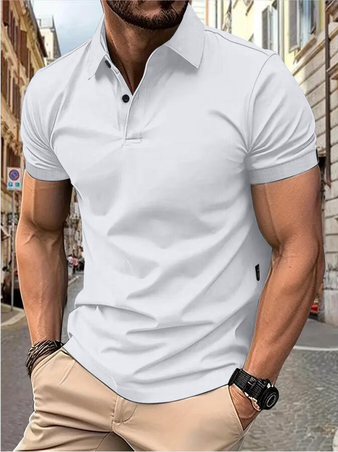 Blake - Eng sitzendes Sommer-Poloshirt für Herren