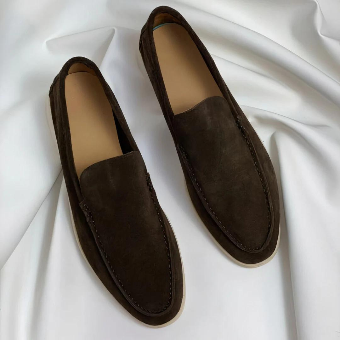 Jad - Bequeme Wildleder-Slipper für Männer