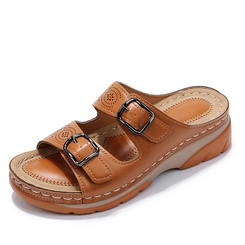 Ariella - Komfortable orthopädische Keilsandalen für Damen