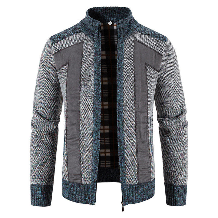 Domenic - Gemütliche Herren-Fleecejacke mit Reißverschluss