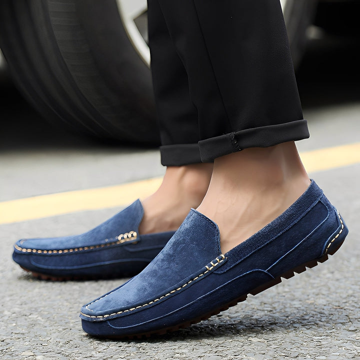 Cameron - Bequeme, modische Wildleder-Slipper für Herren