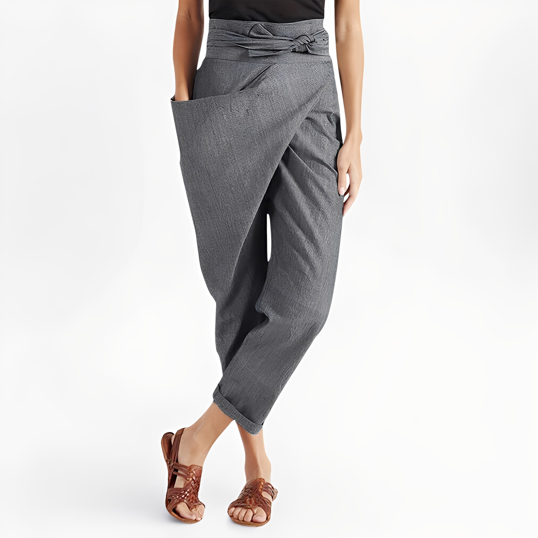 Courteney - Komfortable Damen-Haremshose mit hoher Taille