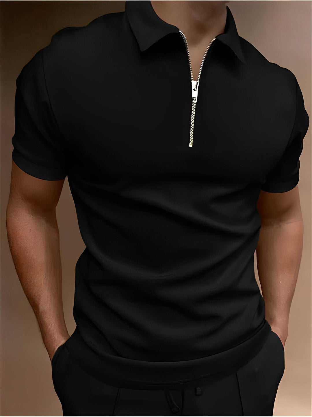 Carl - Komfortables Poloshirt mit Reißverschluss für Herren