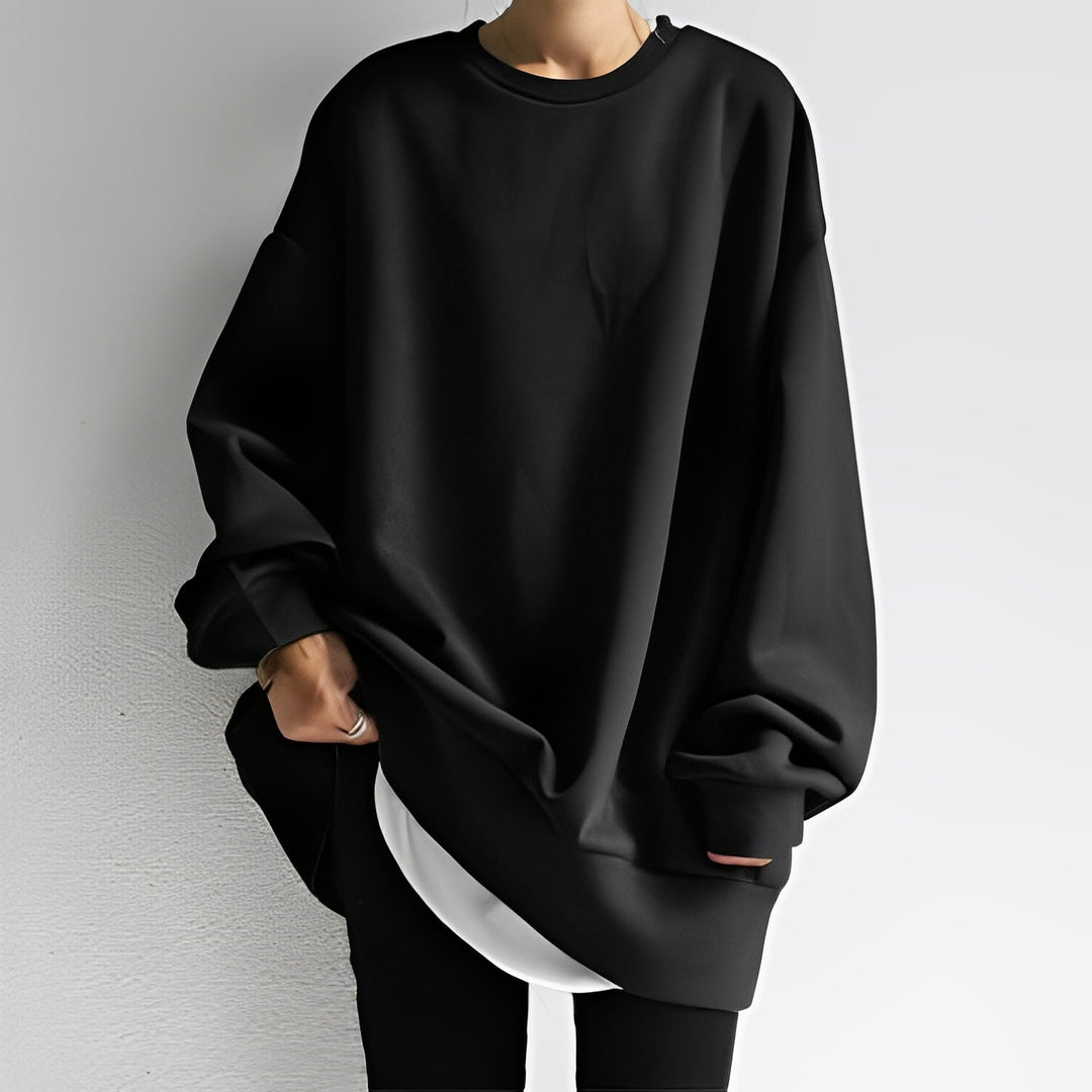 Abegail - Frauen-Langpullover im lockeren Stil