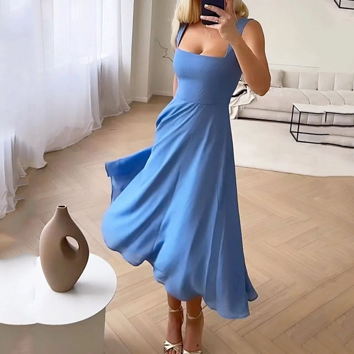 Catalina - Klassisches Ärmelloses Frauenkleid