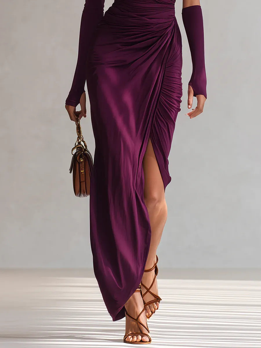 Seraphine – Asymmetrisches Maxikleid