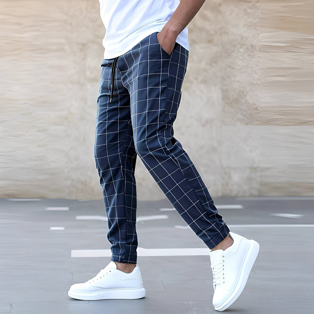 Raynard - Bequeme karierte Herren-Hose