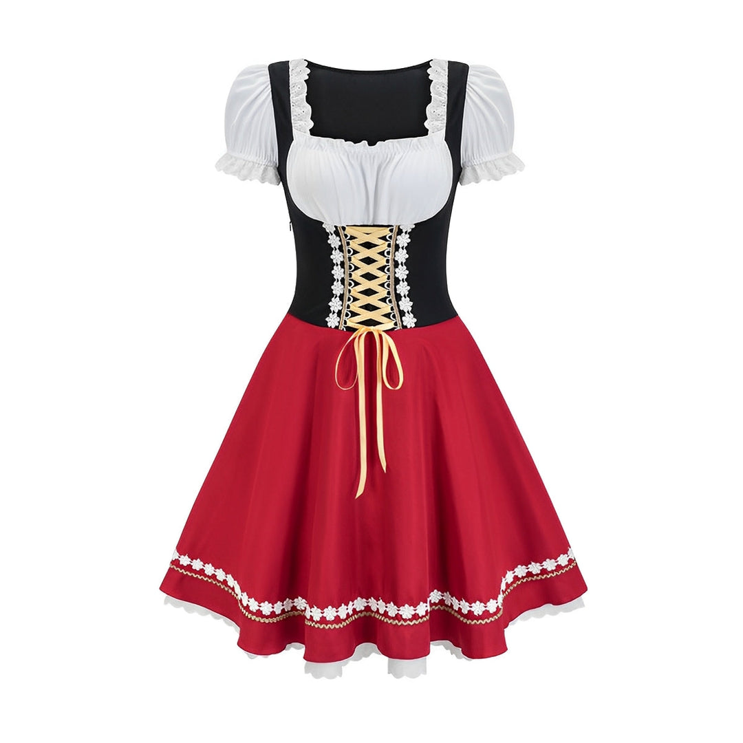 Sharyn - Bequemes Dirndlkleid für Frauen zum Oktoberfest