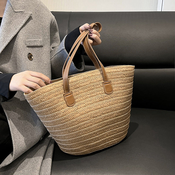 Shelley - Modische Strohtasche für Damen