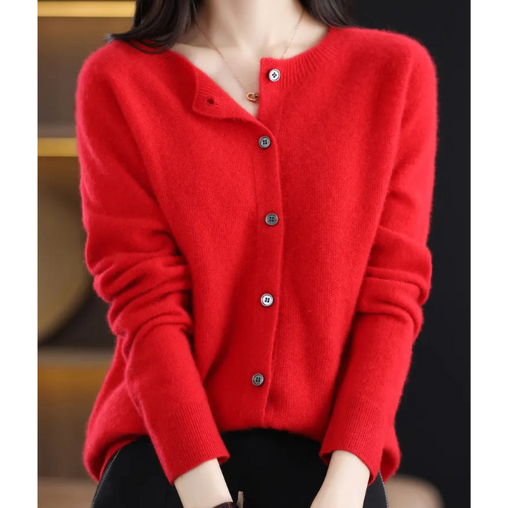 Kyla - Luxus Merino-Cardigan für ultimativen Komfort