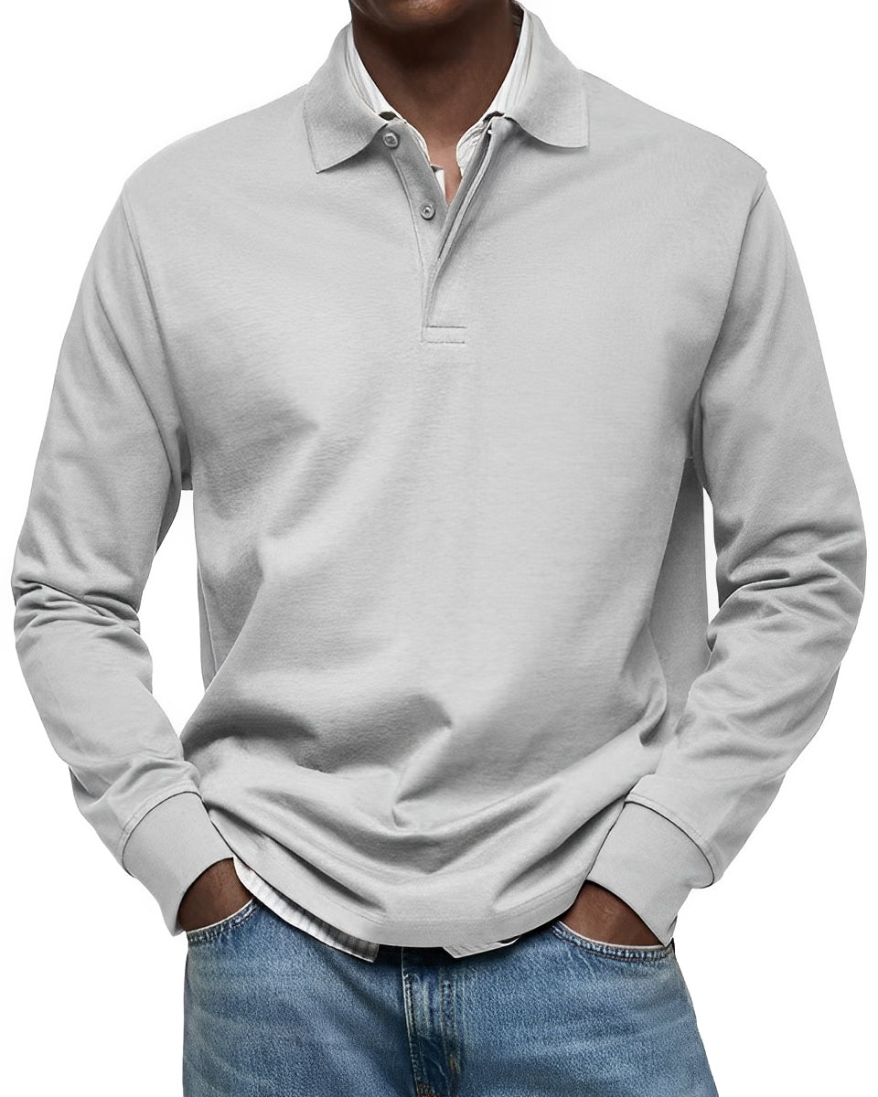 Willis - Eleganter Herrenpullover mit Knöpfen