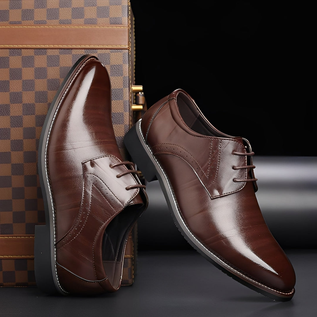 Beckham - Schicke Schnürschuhe im Brogue-Stil für Männer
