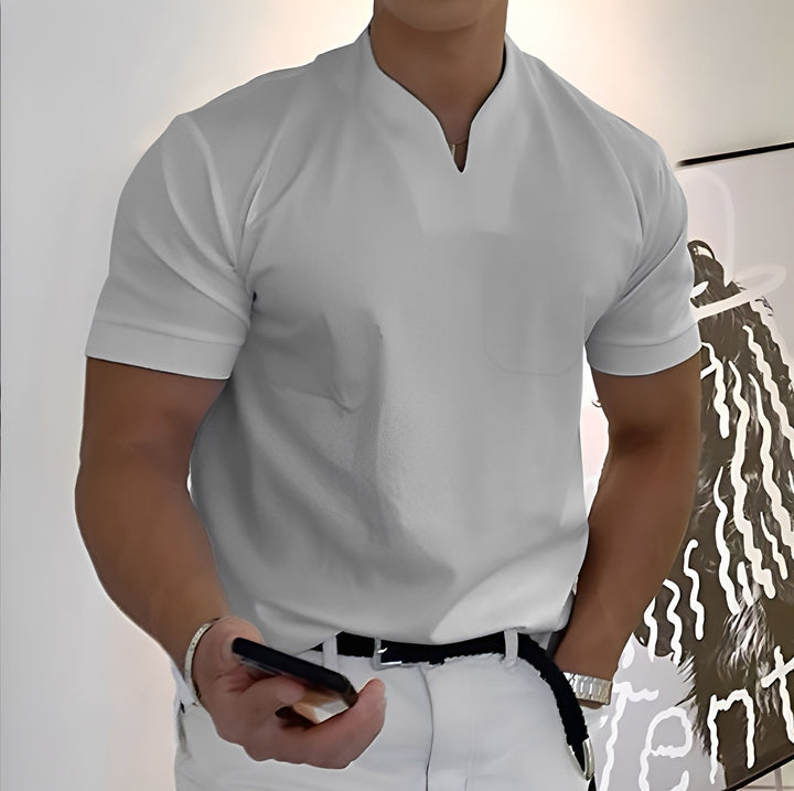 Dylan - Eng anliegendes, kurzärmeliges Herren-Businesshemd