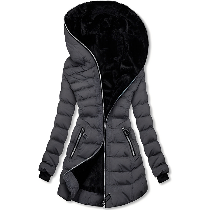 Kassandra - Modische, bequeme Damen-Samtjacke