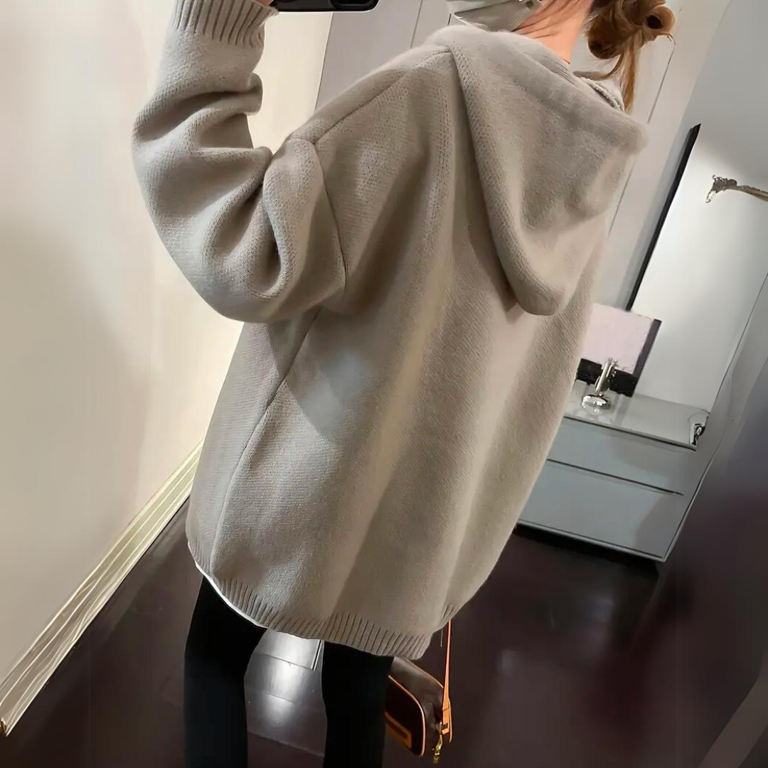 Lächeln – Warmer und weicher Hoodie