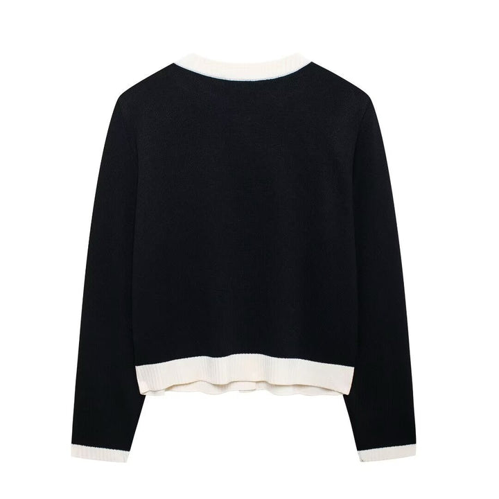 Vera - Slim-Fit Cardigan in Chic Doré