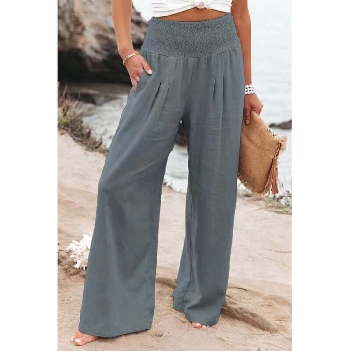 Quinley - Leinen Stretch-Hose