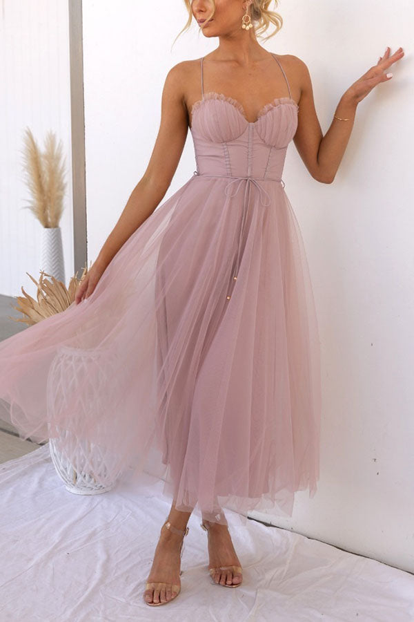 Elodie – Maxikleid mit V-Ausschnitt