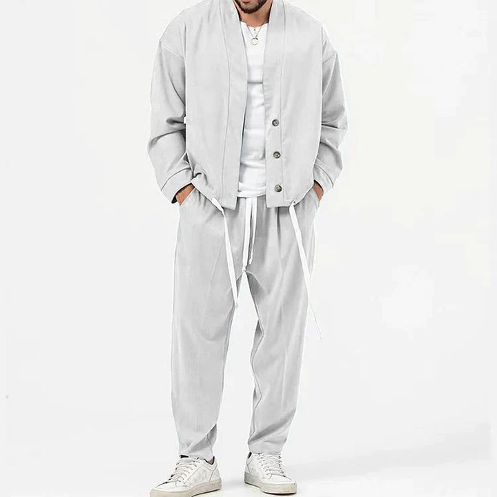 Garet - Blazer-Set mit Hose und Kordelzug