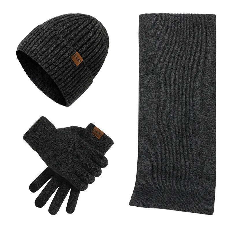 Gale - Winterset: Mütze, Schal, Handschuhe für kaltes Wetter