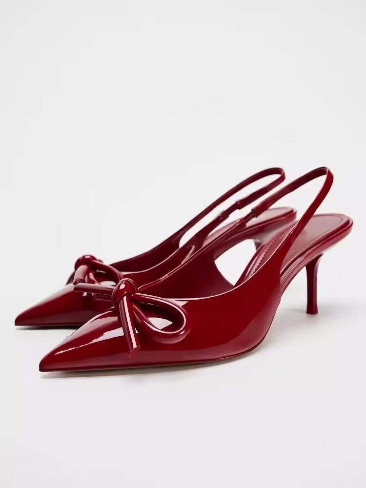 BowCharm – Elegante Schuhe mit niedrigem Absatz