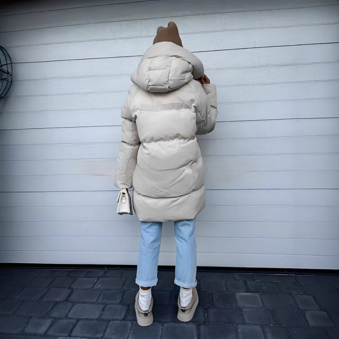 Catharine - Modische, gefütterte Damen-Parka-Jacke