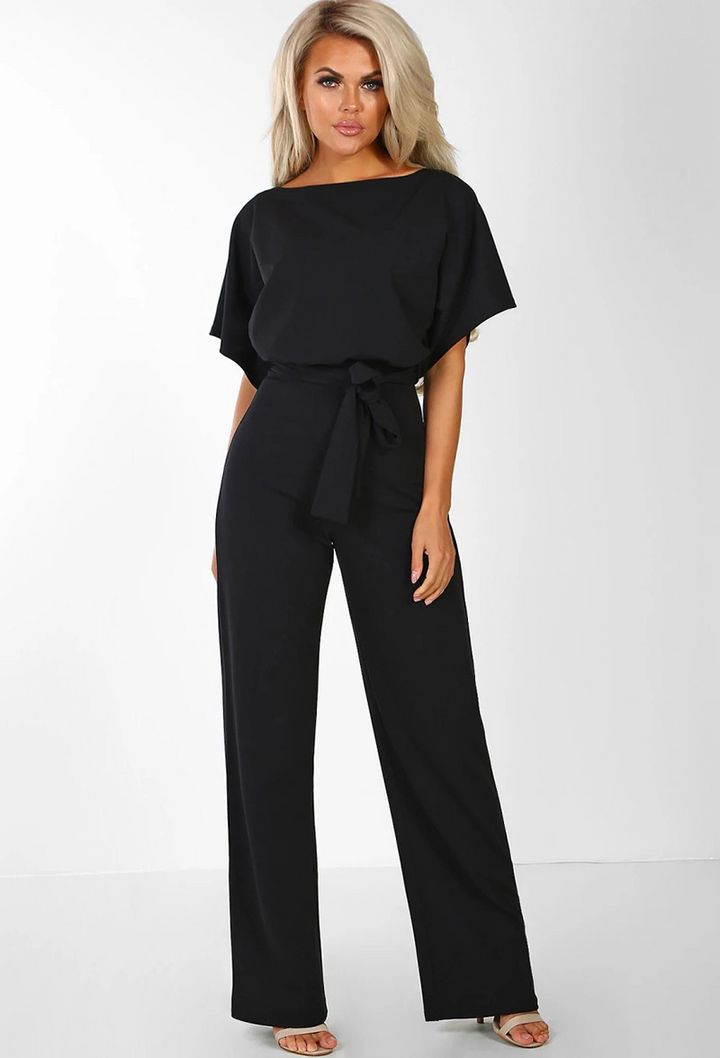 Arline - Eleganter Damen-Jumpsuit mit Bindegürtel