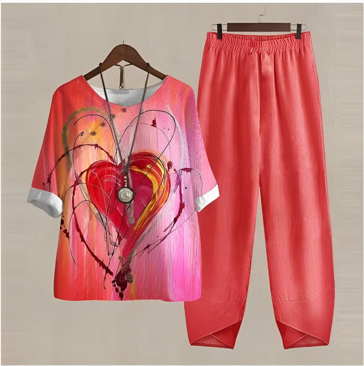 Samsa - Elegantes, lockeres Sommeroutfit für Damen