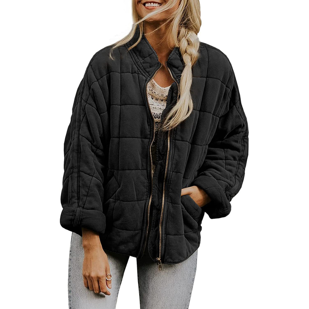 Reilly - Warme, lässige Damenjacke mit Taschen