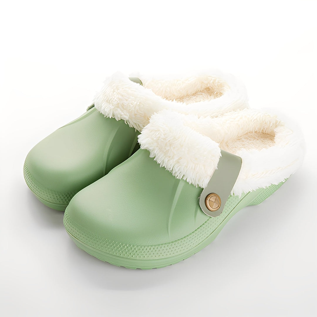 Melba - Damenclogs mit warmem Fleecefutter