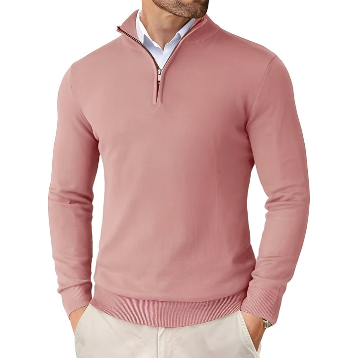 Darell - Stilvoller Herren-Strickpullover mit Reißverschluss