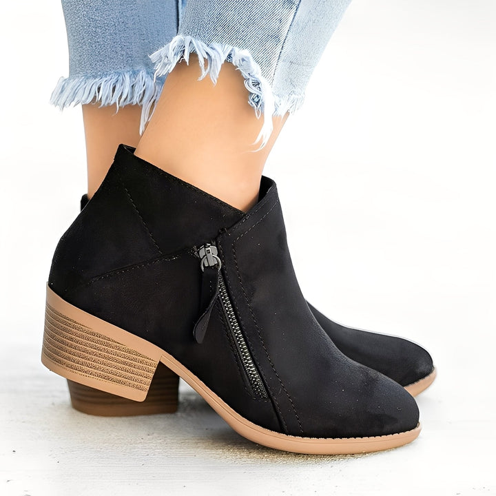 Mirabelle - Elegante Damenstiefeletten mit Zipper