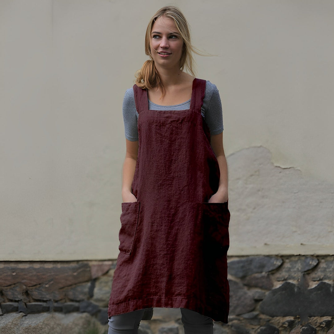 Mozelle - Lockeres Damenkleid mit Taschen