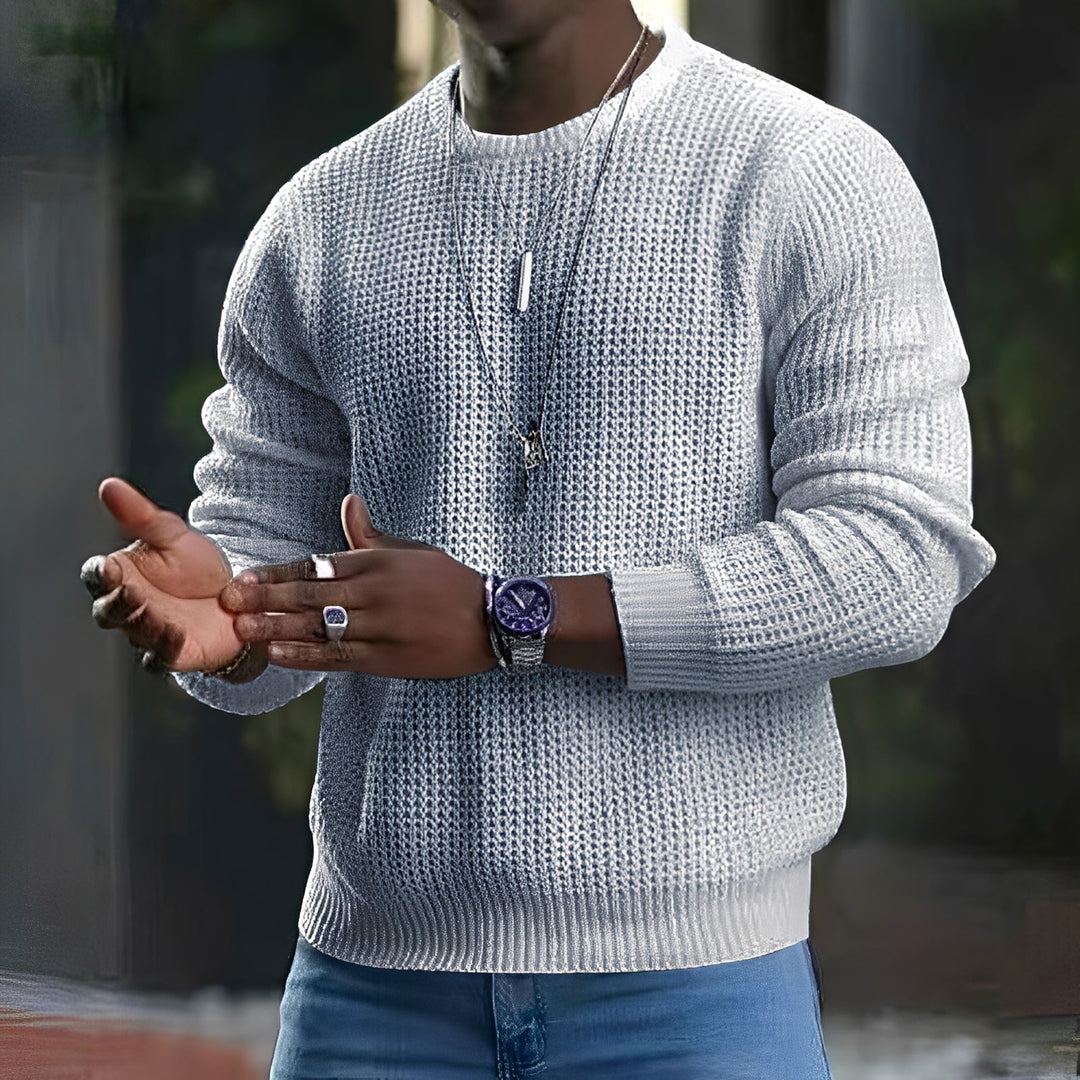 Luke - Bequemer Herren-Pullover mit langen Ärmeln