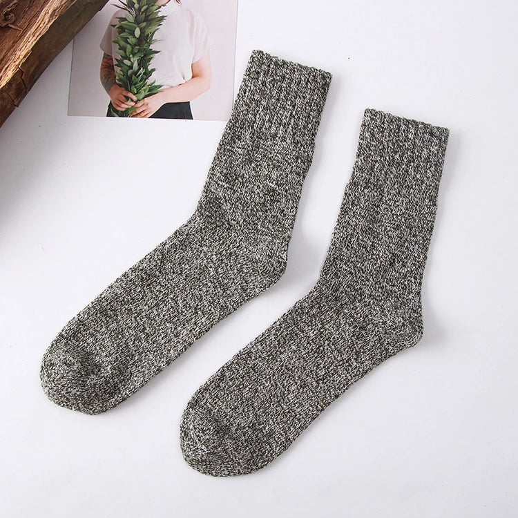 Jason - Warme Winter-Frottee-Wollsocken für Männer