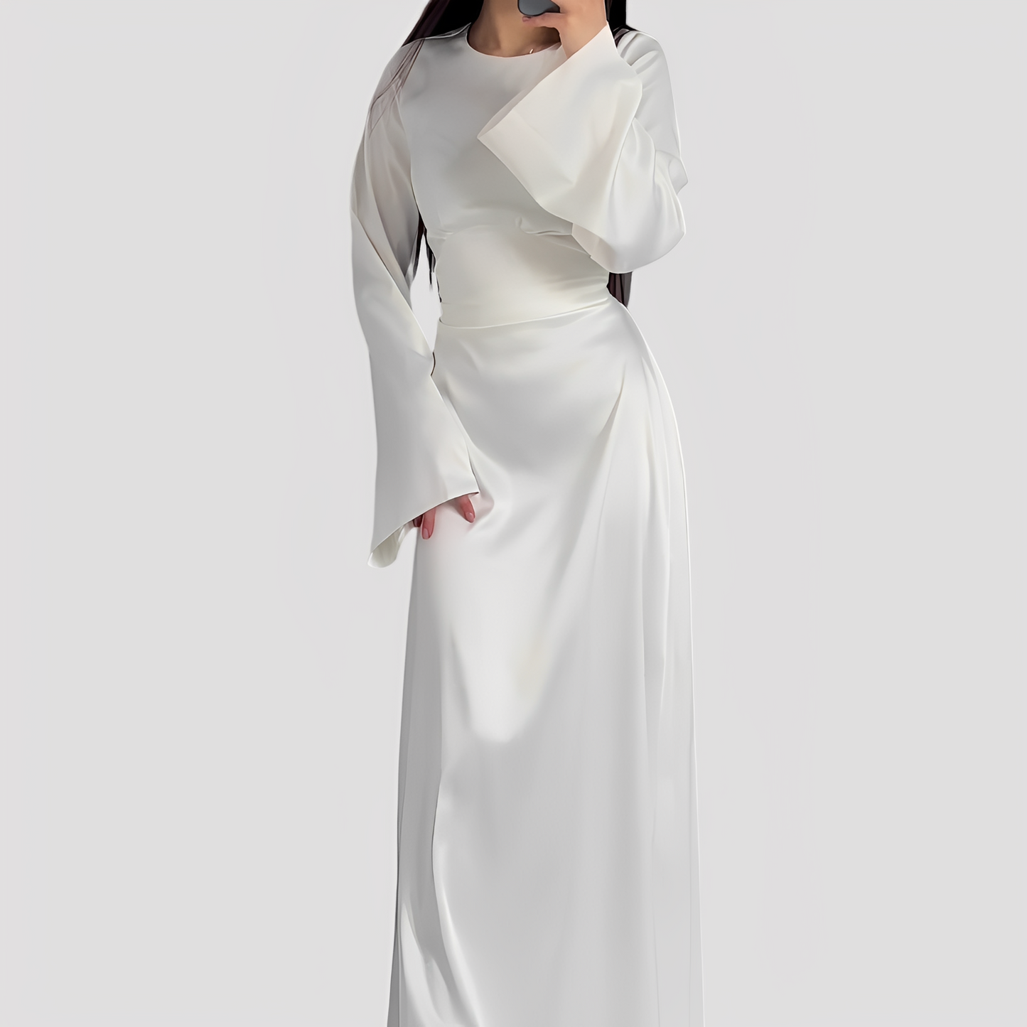 Rebecca - Bequemes langes Kleid für Damen