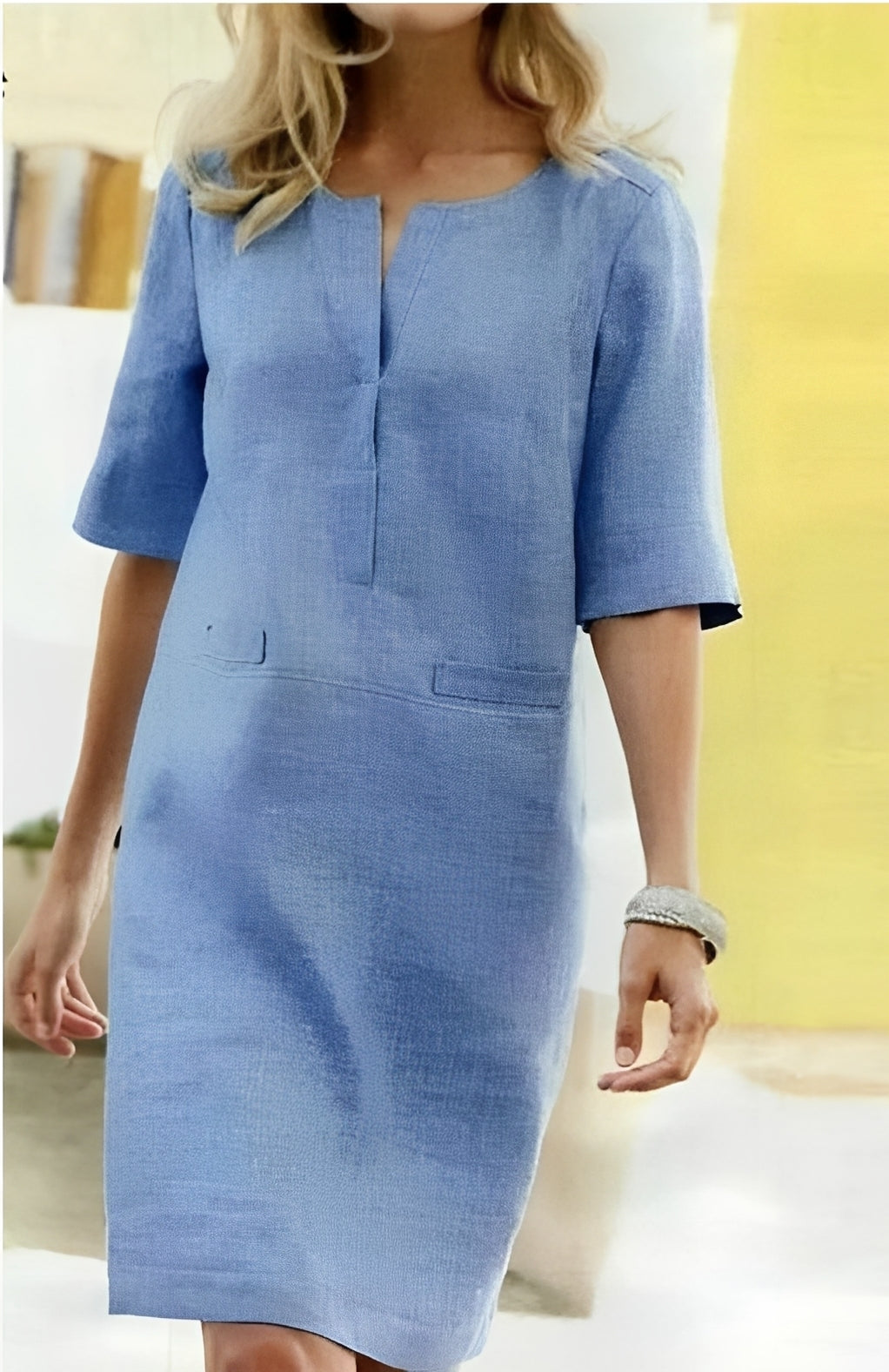 Bethany - Komfortables Sommerkleid mit kurzen Ärmeln für Damen