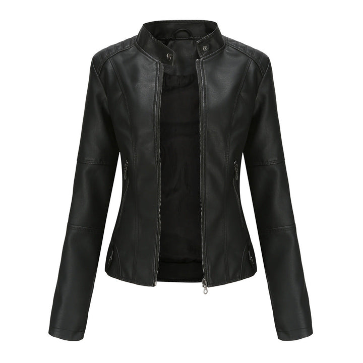 Martha - Elegante, taillierte Damenlederjacke